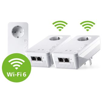 Adaptador de Rede Powerline Devolo Magic 2 WiFi 6 next - Multiroom Kit | Branco - 1