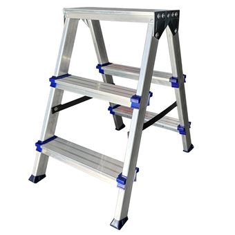 Escadote Duplo Standard Jormax | 3 Degraus - 1