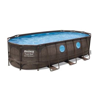 piscina bestway rattan rectangular