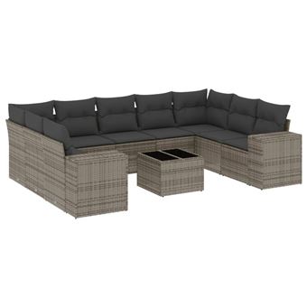 Conjunto de Mobiliário de Exterior VidaXL 3255347 - 1