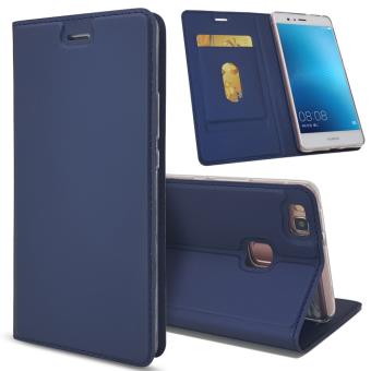 Capa Magunivers em PU A atração magnética suporte do titular do cartão para Huawei P9 Lite - 1