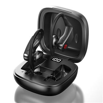 Auriculares Inalámbricos Bluetooth KLACK® BT10 | Conexão Bluetooth 5.0 - Preto - 1