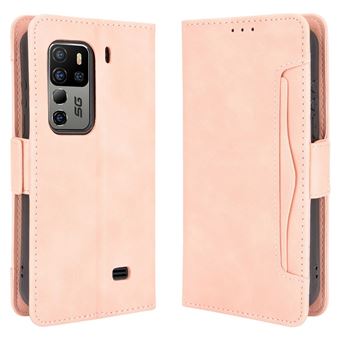 Capa PU + TPU com Suporte e porta-cartões Rosa para Ulefone Armor 11 5G/Armor 11T 5G - 1