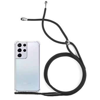 Capa Headcase® em Gel Transparente e Cordel para Samsung Galaxy S23 Ultra - 1