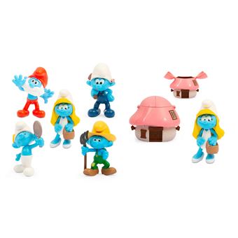 Smurfs Figura+Casa Surpresa Famosa Puf13000 - 1