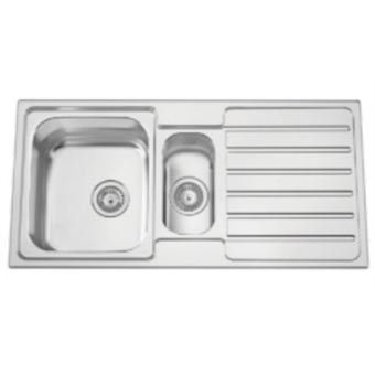 Lava-Loiça RODI URBAN100 | 2 Cubas | Aço inoxidável - 1