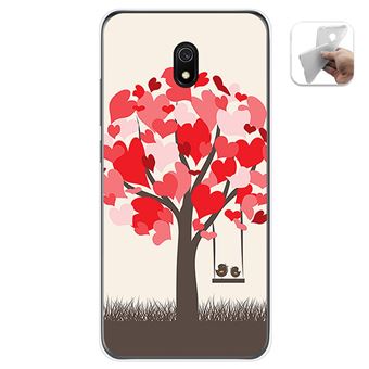 Capa Tumundosmartphone de Gel TPU para Xiaomi Redmi 8A design com desenhos de passarinhos - 1