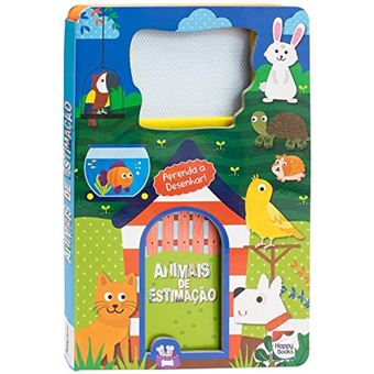 Livro-Lousa Mágica! Animais De Estimação - 1