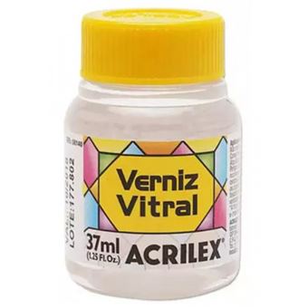 Verniz Vitral Acrilex Transparente 08140500 | 37ml - 1