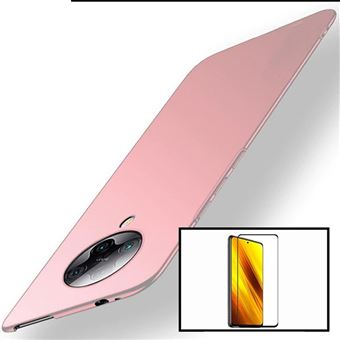 Kit Phonecare | Película de Vidro 5D full cover + Capa SlimShield para Xiaomi Poco X3 - Rosa - 1