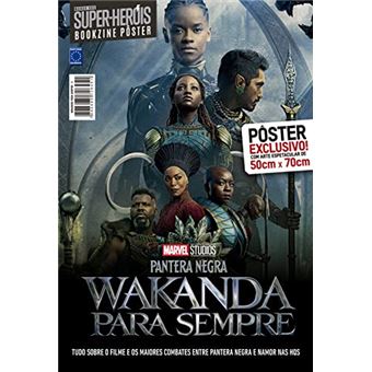 Superpôster Mundo Dos Super-Heróis - Pantera Negra: Wakanda Para Sempre - Arte C - 1
