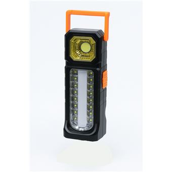 Lanterna LED com Painel Solar + Bateria | Cabo Type-C Incluído SANDA SD-5801 | Preto - 1