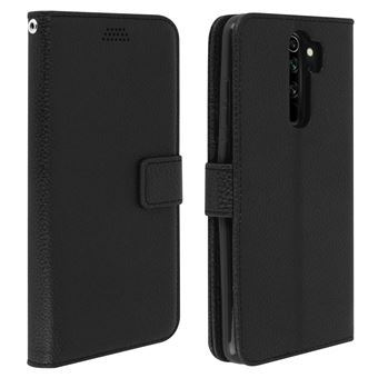 Capa Protetora Avizar para Xiaomi Redmi Note 8 Pro Folio | Função Carteira | Suporte - Preto - 1