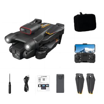 Drone SZSMART M17 | Preto | Pares de imagens | 1 Bateria - 1