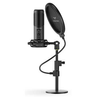 Microfone de Mesa PREYON PBS43B | Preto - 1