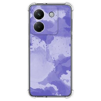 Capa Tumundosmartphone de silicone à prova de choque para Xiaomi Poco M7 Pro 5G | Design em aquarela 01 Desenhos - 1