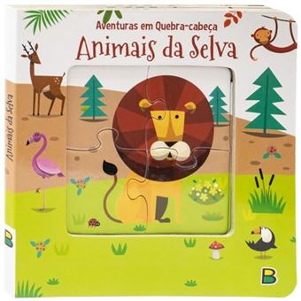 Aventuras Em Quebra-Cabeça: Animais Da Selva - 1