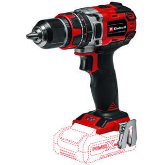 Broca Einhell TE-CD 18/50 Li-i BL Solo | Cinzento, Vermelho - 1