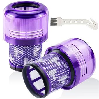 2 x Filtro HEPA para Aspirador V11 SV14 V15 KINGCENTON | Lavável  - Azul - 1