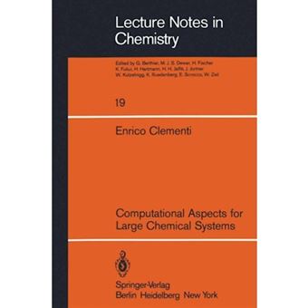 Computational Aspects for Large Chemical Systems - Paperback - 1980 - 1