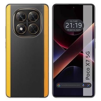 Capa TUMUNDOSMARTPHONE de silicone TPU gel transparente para Xiaomi Poco X7 5G - 1