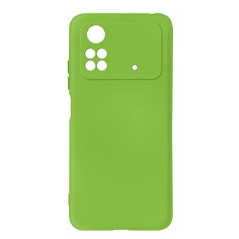 Capa Avizar Para Galaxy A03 | Silicone Semi-Rígido | Acabamento Preto Fino - Verde - 1