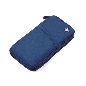 Bolsa de Maquilhagem e de Manicura TROIKA Safe Flight | Azul - 1