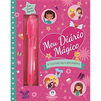 Meu Diário Mágico. Só Você Pode Ver Os Seus Segredos (+ Caneta Especial) - 1