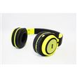 conjunto de auscultadores e microfone CoolBox CoolHead Binaural Fita de cabeça Amarelo