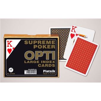 Piatnik Opti Poker Double Deck 55peça(s) baralho de cartas - 1