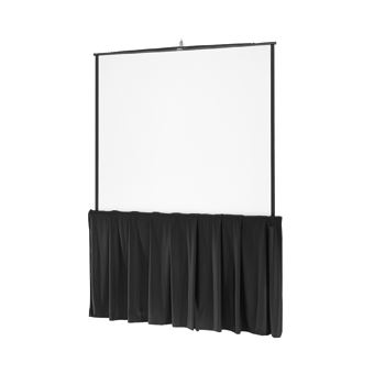 Da-Lite Black Tripod Skirt, 84 - 1