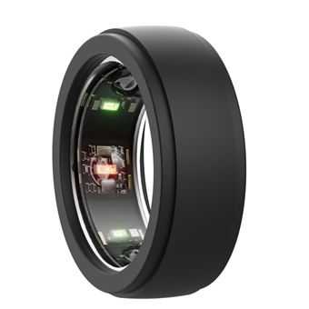 Capa de silicone CO-Phenix para Smart ring oura ring gen 3 S (6/7/8/9) | Preto - 1