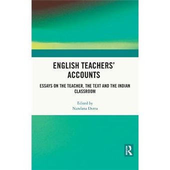 English Teachersâ Accounts - 1