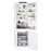 Frigorífico Combinado Encastrável AEG SCB818E6TS | 177,2x54,8x54,9 cm | 192 L | E | Branco_0