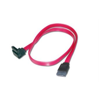 Cabo Sata ASSMANN Electronic 2x SATA 7-pin, 0.5 m | Vermelho - 1