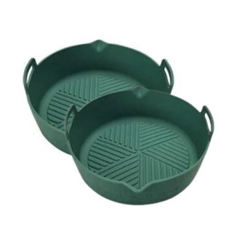 Forma de Silicone para Fritadeira | Pack 2 - Verde - 1