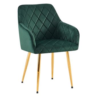 Cadeira Dudeco Bilbau Gold | Verde escuro - 1