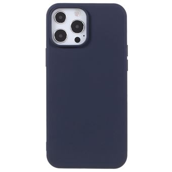 Capa e TPU X-LEVEL textura líquida, anti-riscos para iPhone 14 Pro - azul escuro - 1