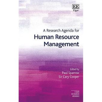 A Research Agenda For Human Resource Management - 1