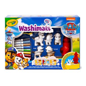 Washimals CRAYOLA Pets Paw Patrol Set 5x - 1