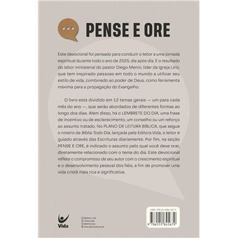 Pense E Ore: Mensagens Inspiradoras Para Um Novo Tempo - 1