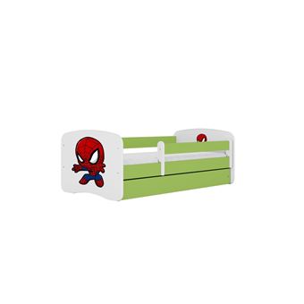 Cama 160 x 80 cm Kocot Kids com gaveta BabyDreams Spiderman Green - 1