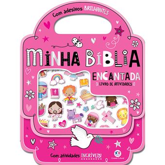 Minha Bíblia Encantada - Com Adesivos Brilhantes E Atividades Incríveis - 1