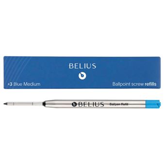Recarga para Canetas Belius BB315 | Azul, Metálico - 1