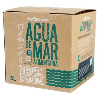 Água do Mar Alimentar Mediterranea 5 litros - 1