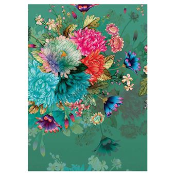 Caderno A5 Pautado Aquarupella Flores | 25 Folhas - 1