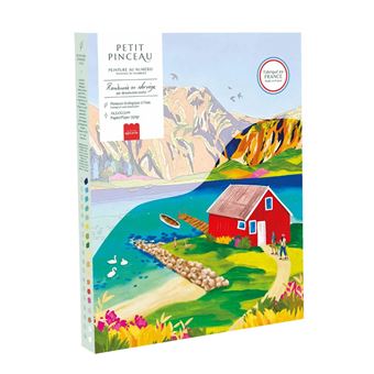 Pintar por Números La Petite Epicerie Petit Pinceau | 24,5x32,5cm | Caminhada Na Noruega - 1