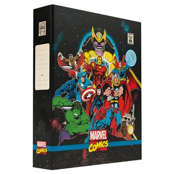 Pasta De Arquivo Com Compresor Marvel Comics Avengers