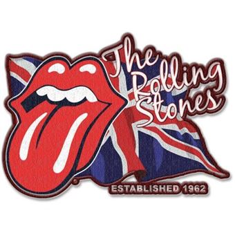 Emblema Rock Off The Rolling Stones | Lick The Flag| Patch - 1