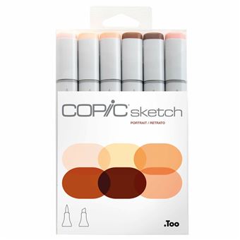 Marcador Copic Sketch Portrait - 1